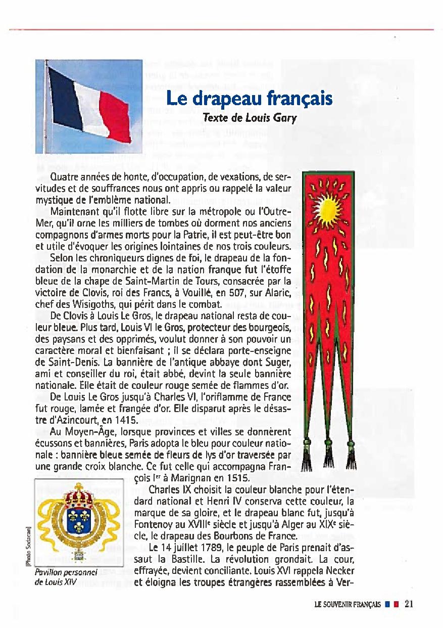 Histoire du drapeau franc3a7ais 001