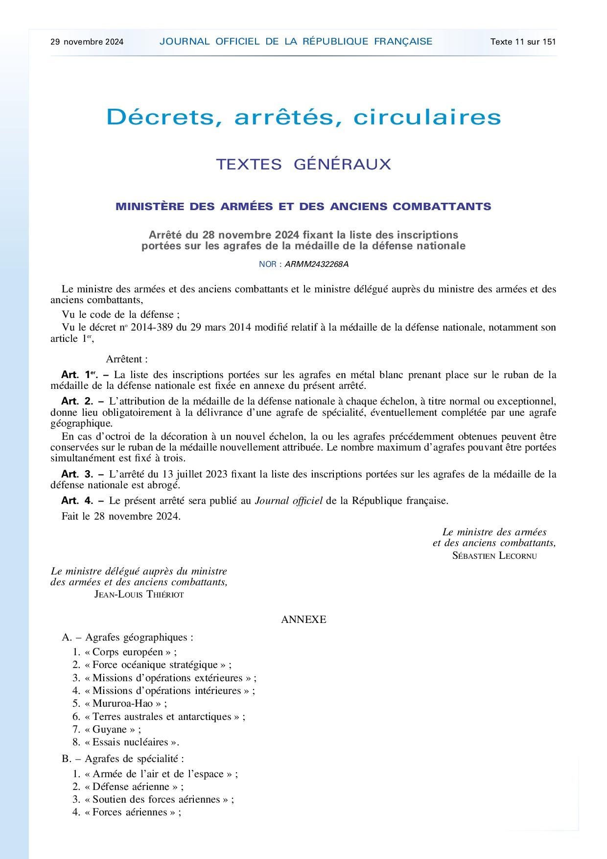 Decret 28 nov 024 agrafe mdn agrafe monde combattnt 001