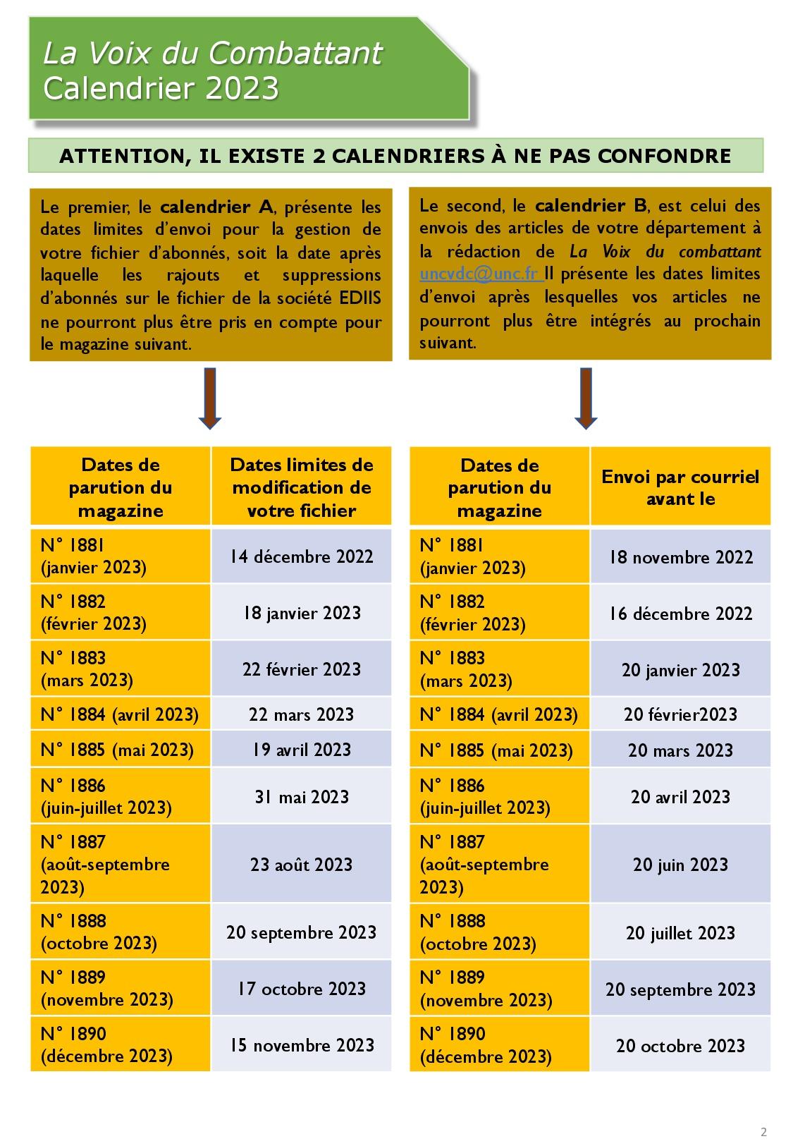 Unc infos 130 001